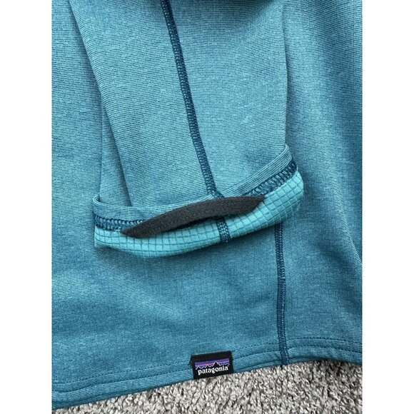 Patagonia Capilene Midweight 1/4 Zip Baselayer Men’s Large Blue Polartec - Picture 4 of 11